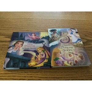 Disney Princess Bedtime Stories Enchanted Tales 2 Books Set